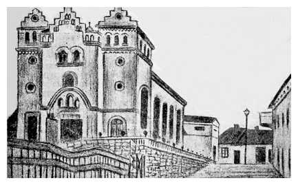 Bedzin Synagoge 1910