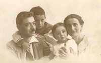 Chana Sznajderman and Yosef Kaluzynski Family