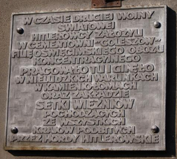 Goleszow Memorial